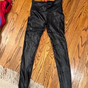 Spanx Faux Leather Leggings
